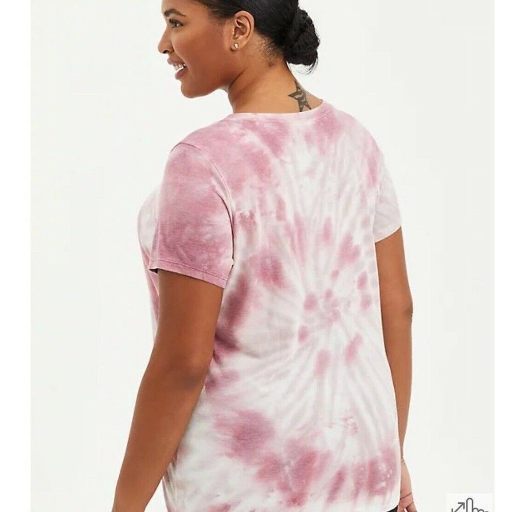 Torrid Classic fit Women's Size 2X 18/20 Pink Short Sleeve T-Shirt Everyday Tee - Picture 4 of 9